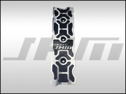 JHM JHM-8T0103926C-8T0103926B Intake Manifold Engine Plate - Replaces factory cover - Billet (JHM) BLACK MILLED for B8 RS4-RS5 4.2L