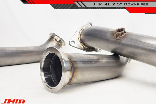 JHM JHM-Q730TDPHFC Exhaust - High-Flow Cat Downpipes - Non Resonated - (JHM) for Q7 3.0T