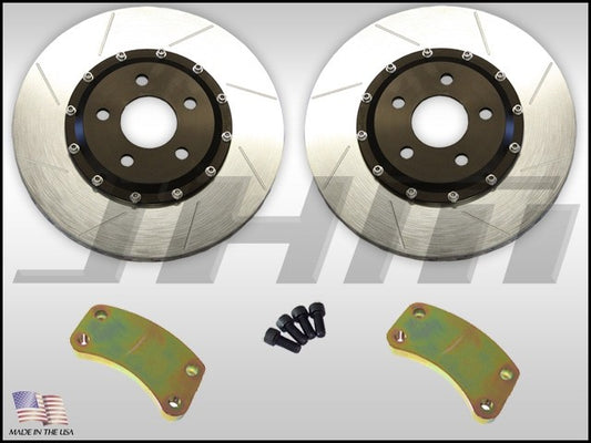 JHM JHM-BBK-1022x325x22c5 Rear BBK (Big Brake Kit)-325mm (12.8") for C5 A6-allroad w/ 2.7T