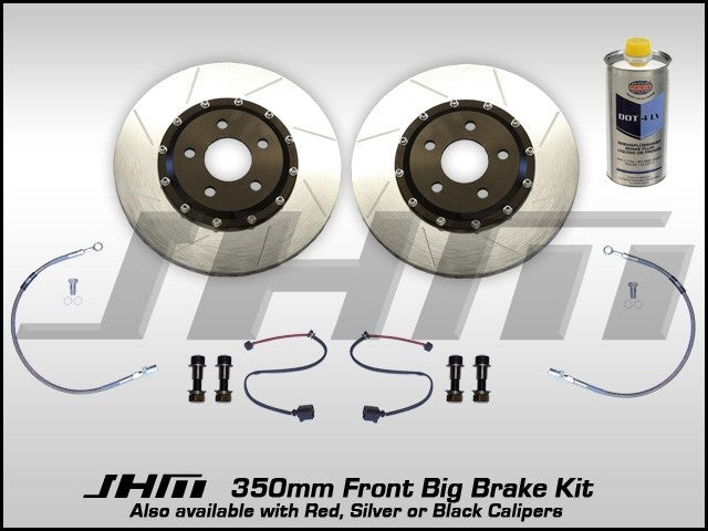 JHM JHM-BBK-1025x350x32-NOcalipers Front BBK (Big Brake Kit) 350mm Cayenne (Brembo 6-piston 18z) C5-A6-S6 4.2L NO Calipers