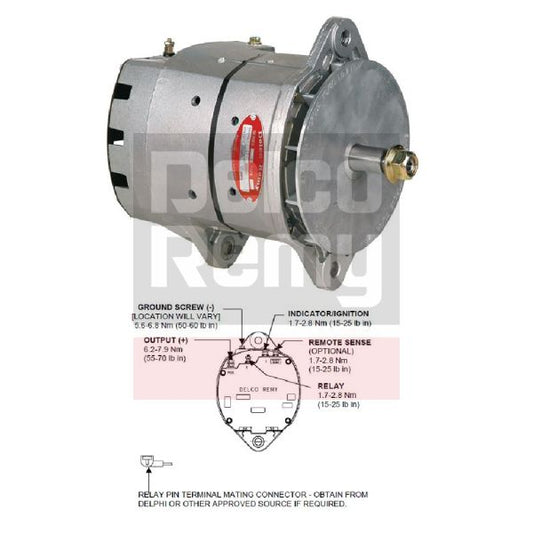 DELCO REMY 860036912B1 Alternator