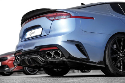 Adro A12A30-1303 KIA STINGER CARBON FIBRE MEISTER REAR DIFFUSER V3 (2018+)