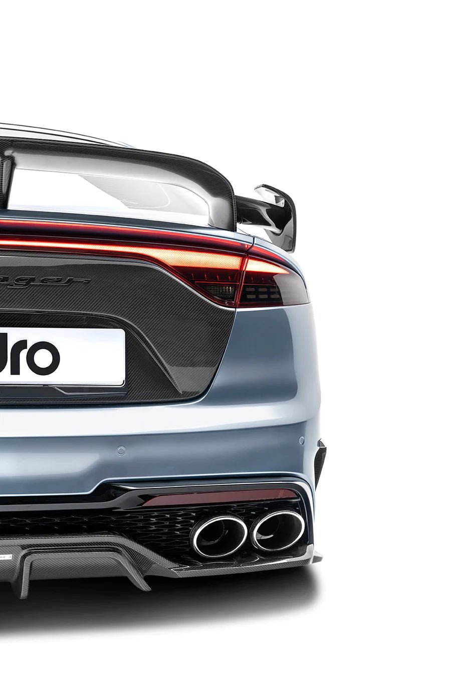 Adro A12A30-1503 KIA STINGER CARBON FIBRE REAR WING SPOILER V3 (2018+)
