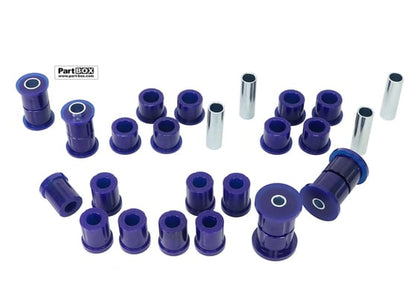 SuperPro KIT062K Front & Rear Leaf Spring Bushing Kit for Daihatsu Rocky / Fourtrak F70 - F80 (1984 - 1993)