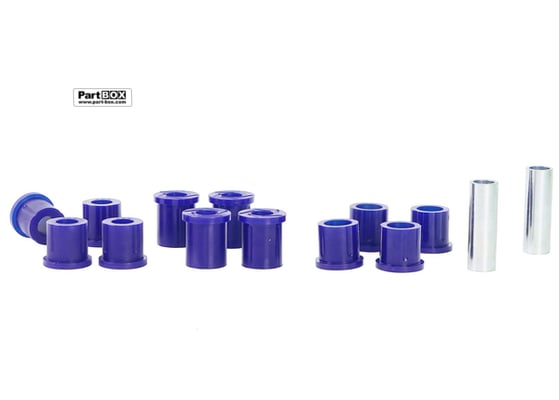 SuperPro KIT065K Rear Leaf Spring - Bushing Kit - Ford Courier & Radier / Mazda B-Series 1985-2006