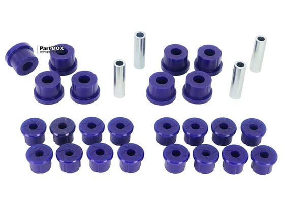 SuperPro KIT068K Front and Rear Leaf Spring - Bushing Kit for Holden Drover & Suzuki Sierra/SJ (1981 - 2004)