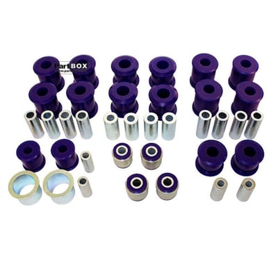 SuperPro KIT076K Nissan Patrol 1979-1988 Front and Rear Leaf Spring - Bushing Kit