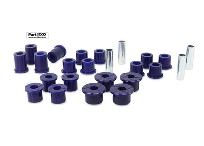 SuperPro KIT076K Nissan Patrol 1979-1988 Front and Rear Leaf Spring - Bushing Kit
