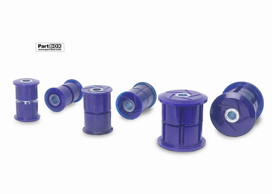 SuperPro KIT084K Rear Axle Leaf Spring - Bushing Kit Jeep Cherokee 1984-2001