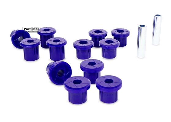 SuperPro KIT087K Toyota Land Cruiser Rear Leaf Spring - Bushing Kit