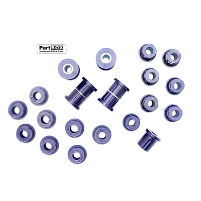 SuperPro KIT110K Daihatsu F20-50-60 1976-1985 Front and Rear Leaf Spring - Bushing Kit