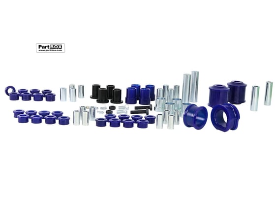 SuperPro KIT115K Nissan Skyline R32 GTR, GTS-4 AWD 1989-1995 Front and Rear Essential Vehicle Kit