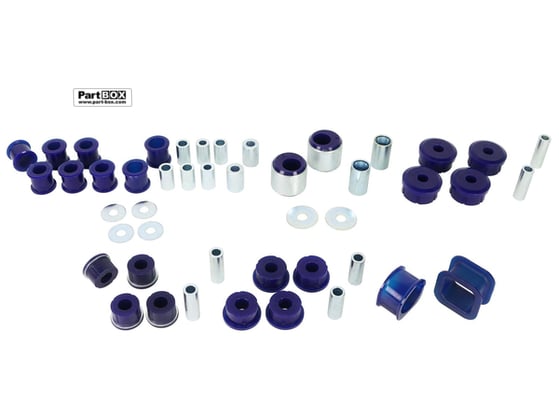 SuperPro KIT119K Subaru Impreza WRX 2000-2008 Front and Rear Essential Vehicle Kit