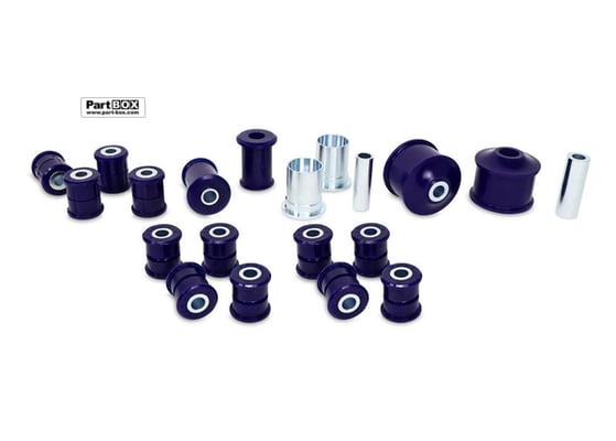 SuperPro KIT125K Front & Rear Enhancement Bushing Kit for Nissan 240SX & Silvia S13 (1989 - 1994)