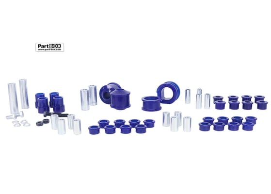 SuperPro KIT126K Skyline R34 1998-2006 Front and Rear Essential Vehicle Kit