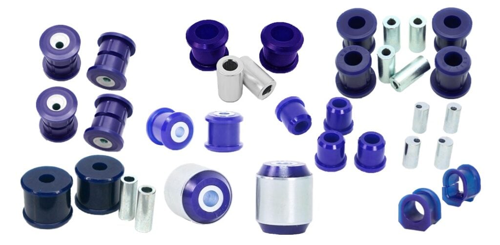 SuperPro KIT130ADJK Performance & Alignment Bushing Kit for Mazda RX"7 FD (1992 - 1999)