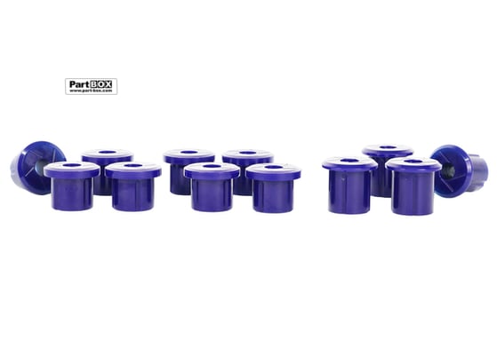 SuperPro KIT156K Toyota Land Cruiser 1999-2007 Rear Leaf Spring - Bushing Kit