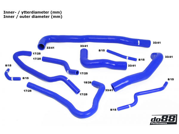 DO88 DO88-KIT168 Mazda Miata MX5 ND 2015 on Coolant Hose Kit