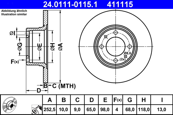 QUICK BRAKE QB109-1044 Disc Brake Pad Accessory Kit