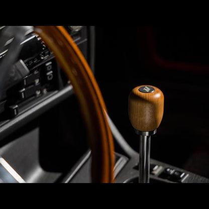 Mishimoto MMSK-WD-SBE Steel Core Woodgrain Shifter Knobs