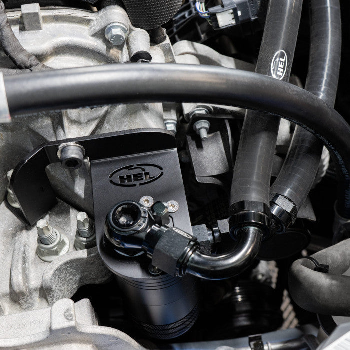 HEL Performance MK8STFSCCK Direct Fit Oil Catch Can Kit | ML Performance Car Parts