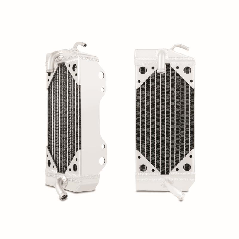 Mishimoto MMDB-CRF450-02LX Braced Aluminum Dirt Bike Radiator, Left, for Honda CRF450R 2002-2004