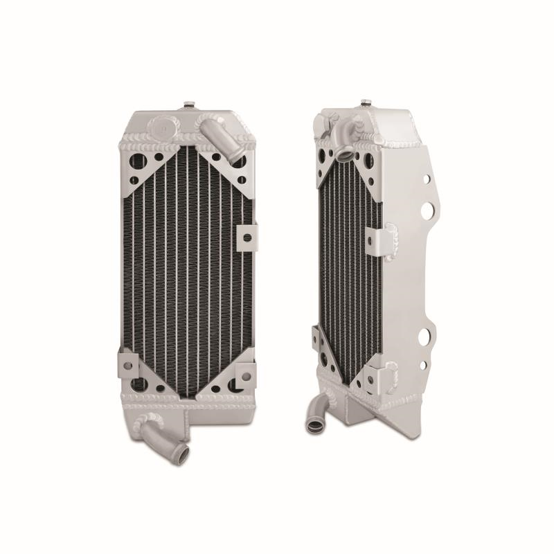Mishimoto MMDB-DRZ400-00LX Braced Aluminum Dirt Bike Radiator, Left, fits Suzuki DRZ400S / DRZ400SM 2000-2013