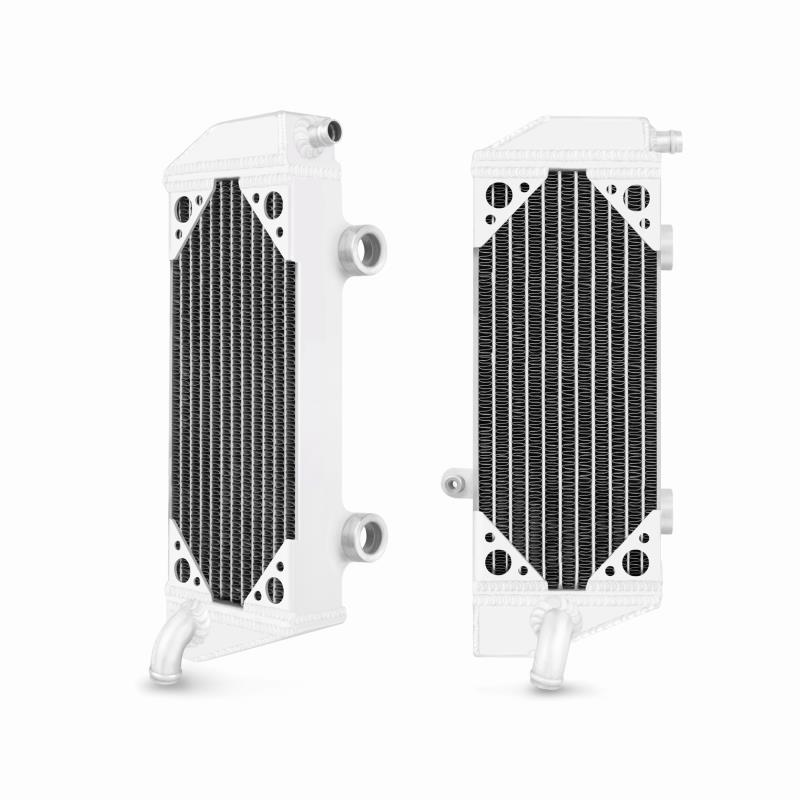 Mishimoto MMDB-KTM5-07LX Left Braced Aluminum Dirt Bike Radiator, fits KTM 450 SXF 2007-2012