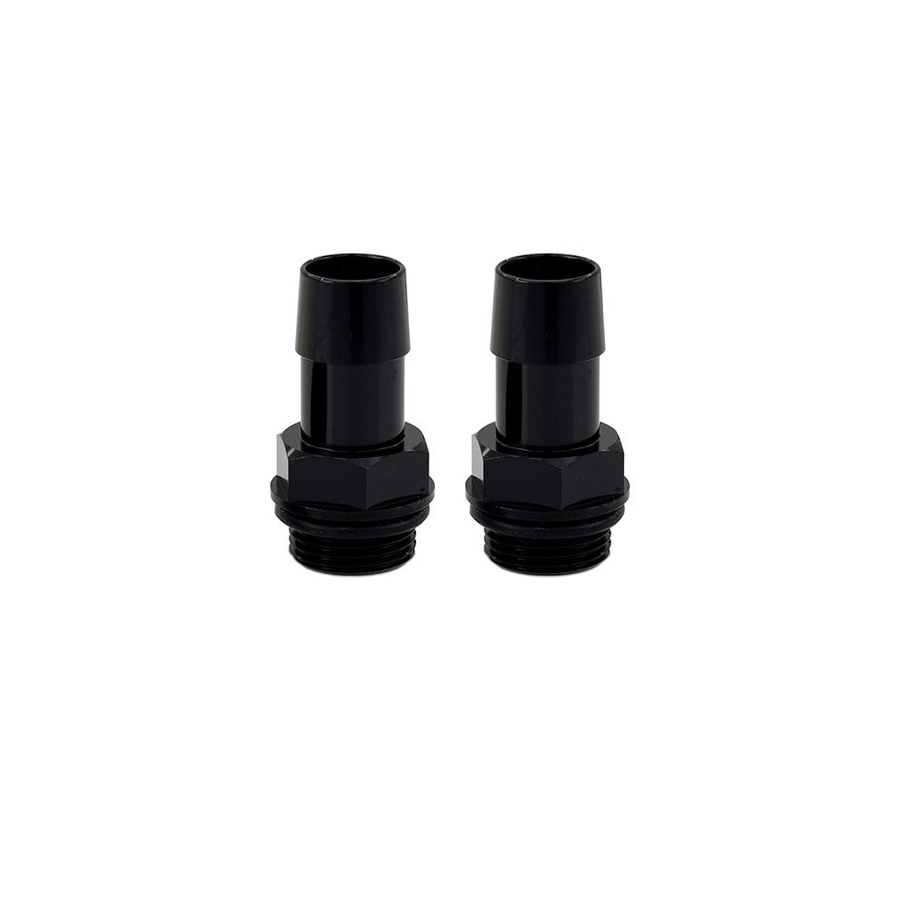 Mishimoto MMFT-M20-58BK M20x1.5 5/8", Hose Barb Aluminum Fittings, Pack of 2