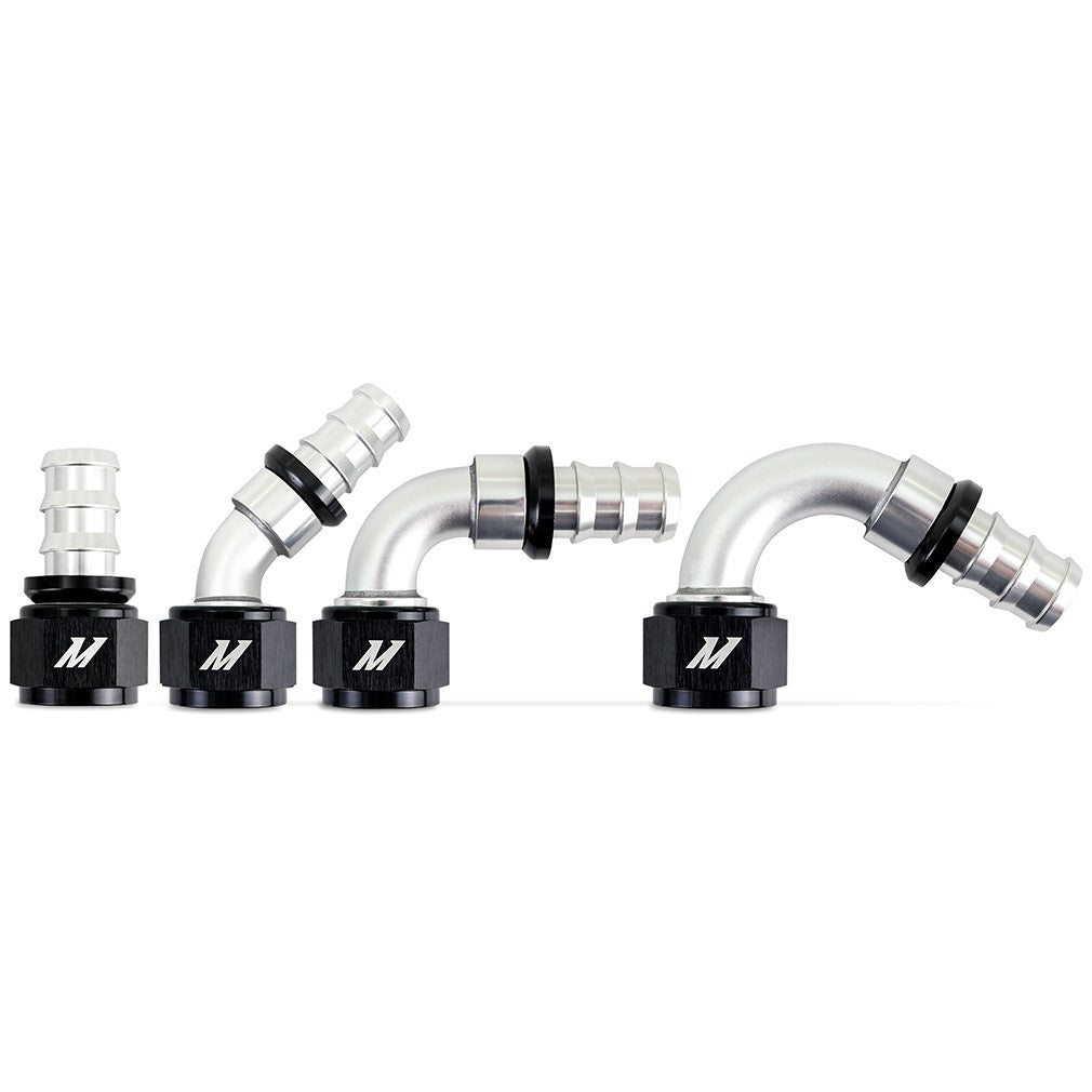 Mishimoto MMFT-PL-12 Push-Lock Fitting, -12AN