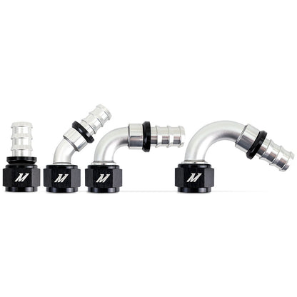 Mishimoto MMFT-PL-12 Push-Lock Fitting, -12AN