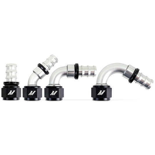 Mishimoto MMFT-PL-12 Push-Lock Fitting, -12AN