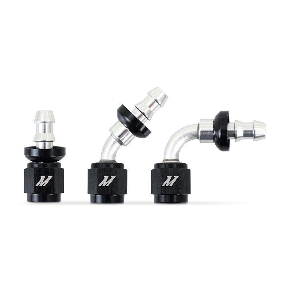 Mishimoto MMFT-PL-4 Push-Lock Fitting, -4AN