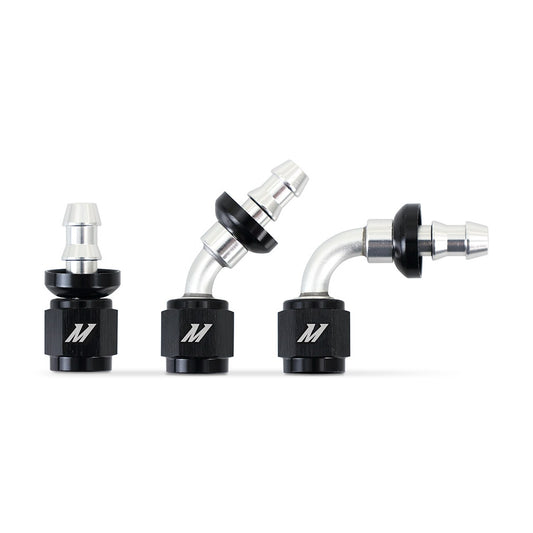 Mishimoto MMFT-PL-4 Push-Lock Fitting, -4AN