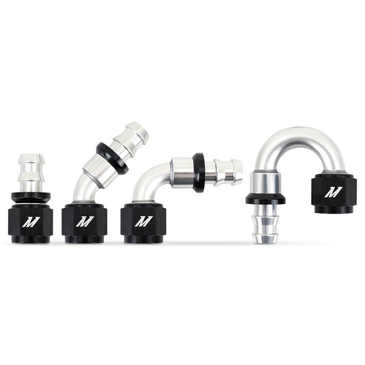 Mishimoto MMFT-PL-8 Push-Lock Fitting, -8AN