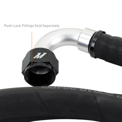 Mishimoto MMHOSE-PL-12 Push Lock Hose, -12AN
