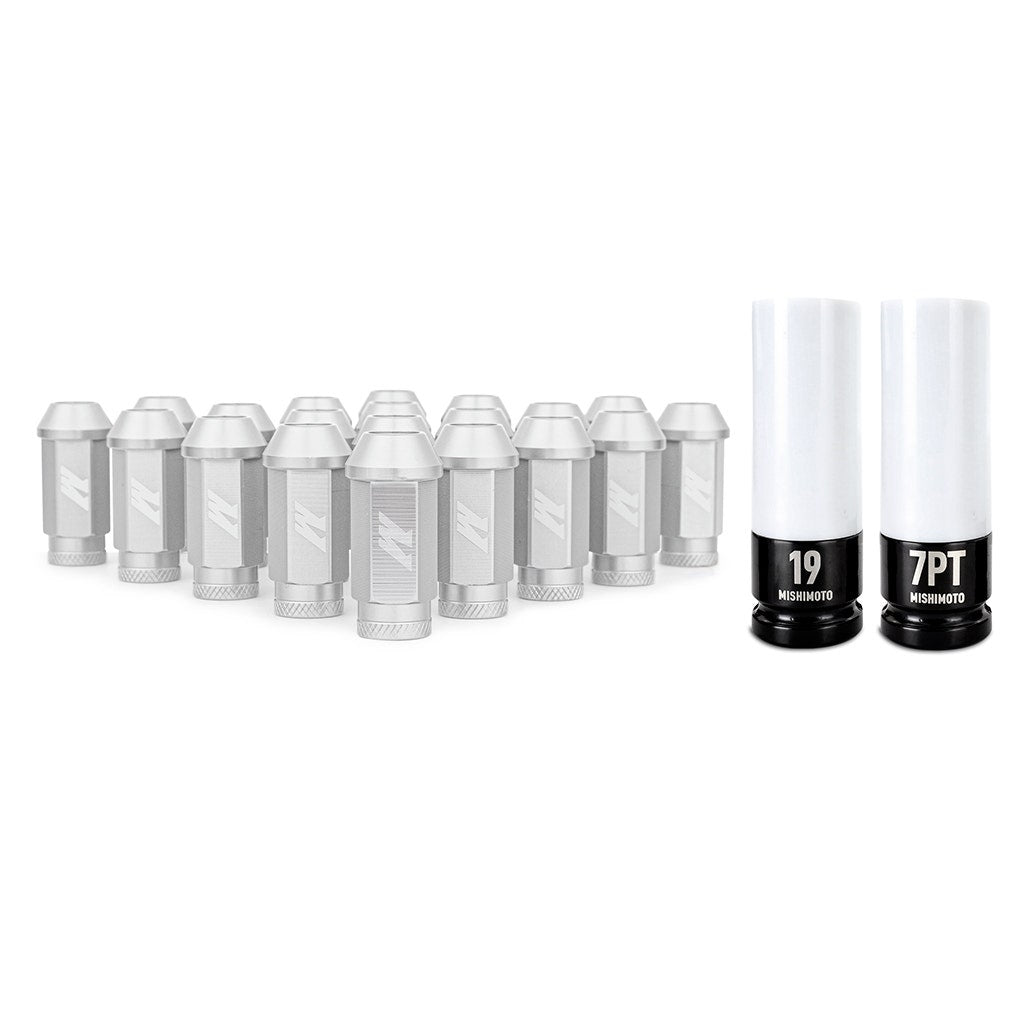 Mishimoto MMLG-15-20L Aluminum Locking Lug Nuts M12x1.5, 20pc Set