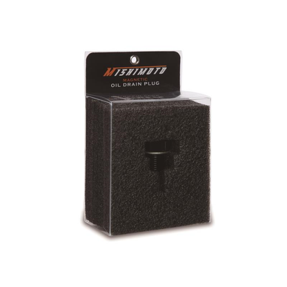Mishimoto MMODP-1815B Magnetic Oil Drain Plug M18 x 1.5, Black