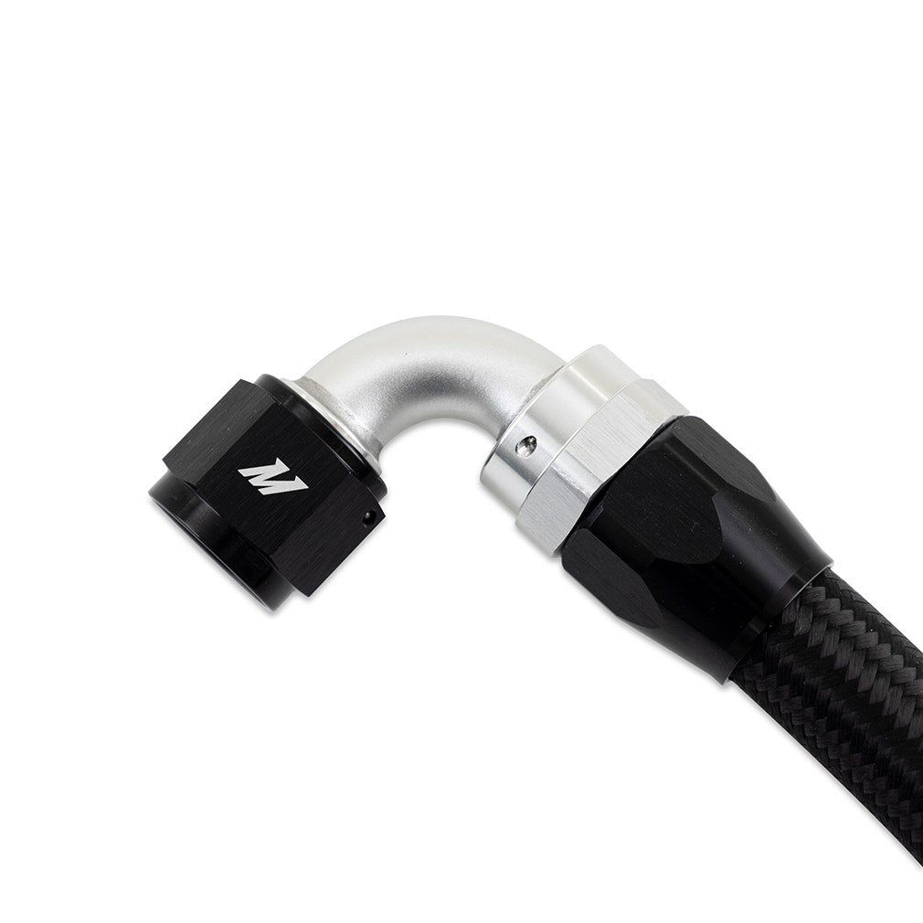 Mishimoto MMSBH-10-6NBK Nylon Wrapped Stainless-Steel Braided Hose, -10AN, 6ft