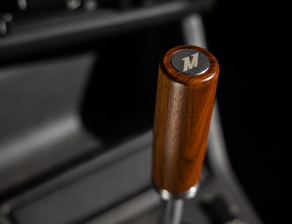 Mishimoto MMSK-WD-T Tall Steel Core Wood Shift Knob