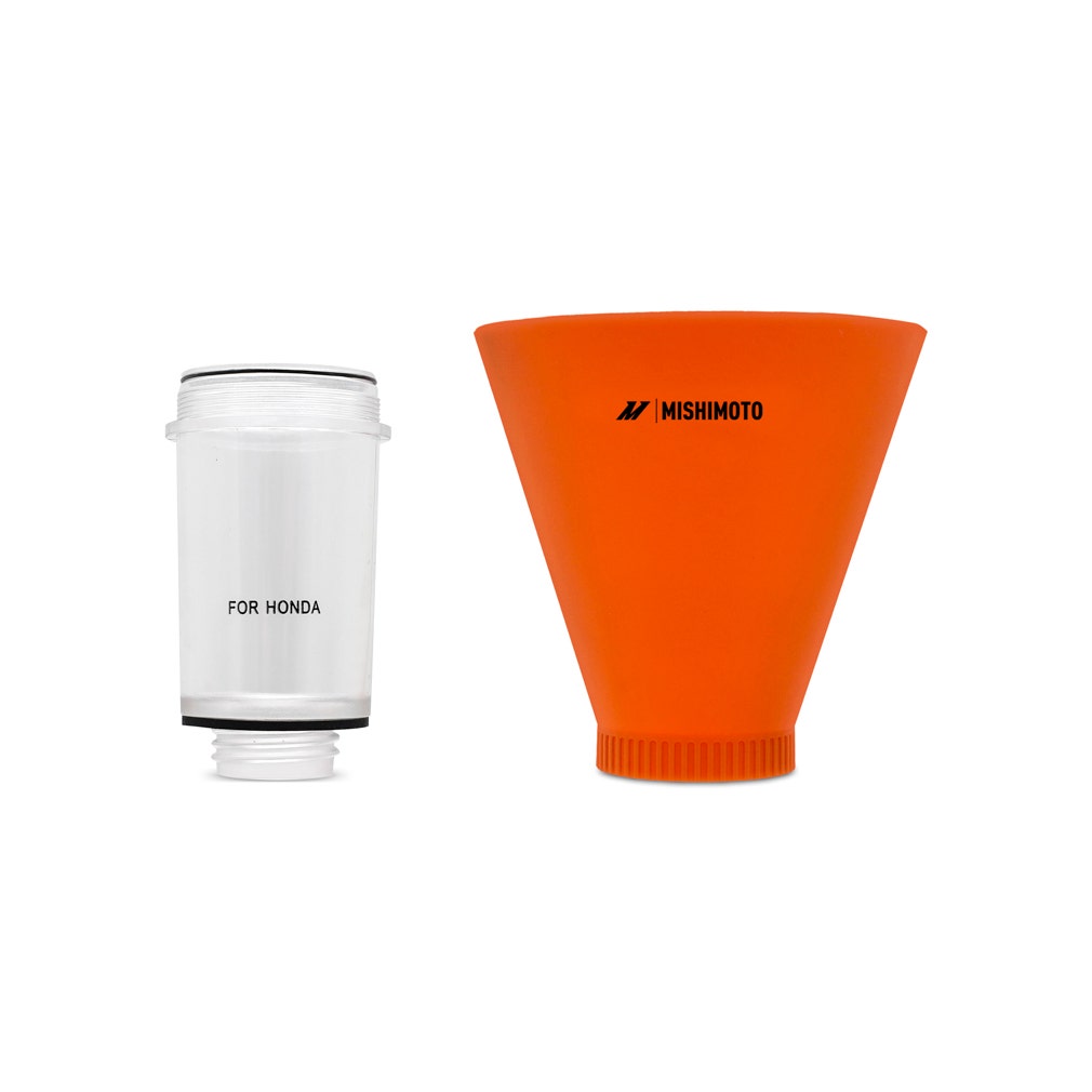 Mishimoto MMTL-SOOF-HON Screw On Oil Funnel, Honda Kit