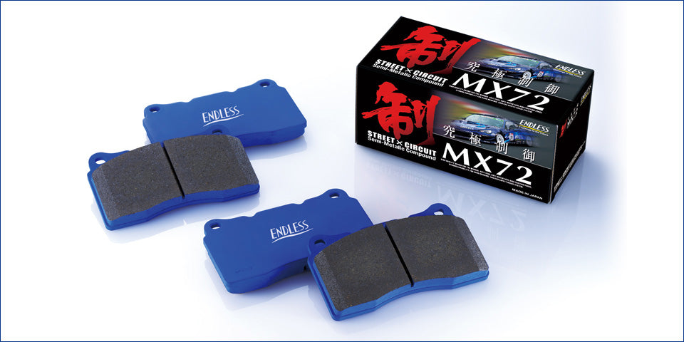 Endless EP425-EP426 MX72 Brake Pad Front Rear Set Toyota Harrier ACU30W | ML Performance Car Parts