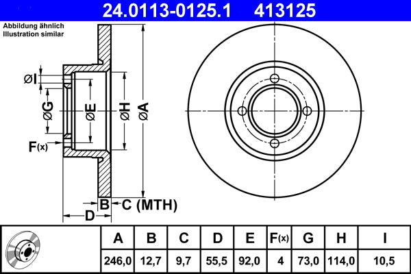 QUICK BRAKE QB109-1896 Disc Brake Pad Accessory Kit