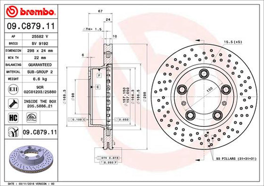 4 RIDE AB18-3041 Disc Brake Caliper Repair Kit