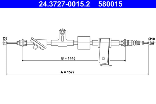 BOSCH 1987482255 Parking Brake Cable Pull