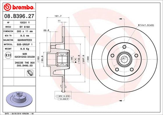 4 RIDE AB18-3037 Disc Brake Caliper Repair Kit