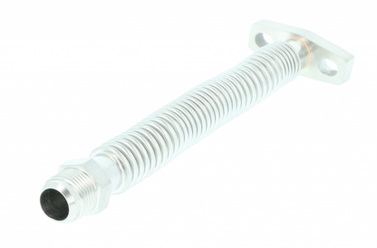 Turbozentrum 463026 Oil return flange Garrett GTX / G-series / GT-R / BorgWarner EFR - pipe flexible long version