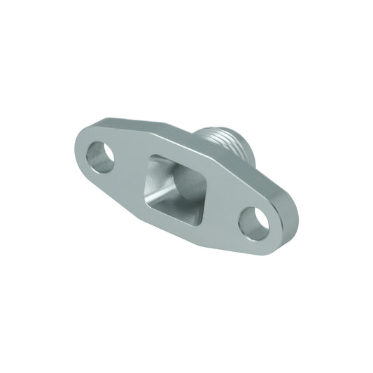 Turbozentrum 441108 Oil return flange for T3/T4 turbocharger with square hole / -10AN