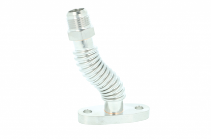 Turbozentrum 463024 Oil return flange T3 / T4 pipe flexible - short version