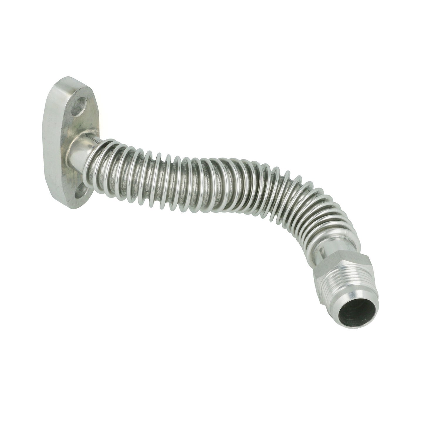 Turbozentrum 248557 Oil return flange T3 / T4 pipe flexible - long version